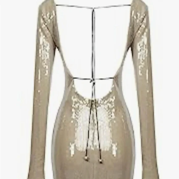 Sequin midi dress - Picture 2 of 2